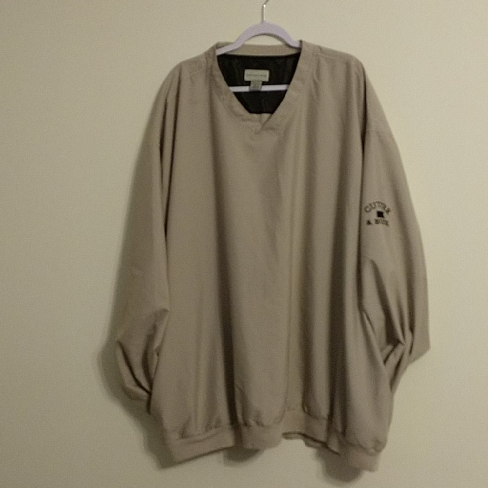 Men's Cutter & Buck v-neck pullover jacket 5XB